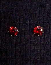 cubic zirconium, cz, crystal, flame, sterling silver, mount, tiffany, earrings, swarovski crystal