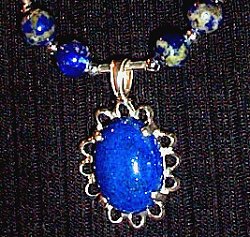 necklace, handmade, custom jewelry, bracelet, earrings, pendant, blue lapis, golden pyrite, czech tube, seed beads, sterling silver, magnetic closure