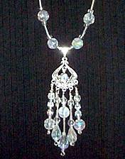 hand made, jewelry, necklace, earrings, bracelet, pendant, pearls, crystals, czech glass, oval arouraborealis crystals, toggle closure