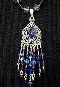 necklace, handmade, custom jewelry, bracelet, earrings, pendant, druzy, quart, austrian cystals, rondells e-beads, sterling silver, seed beads, czech glass, magnetic closure